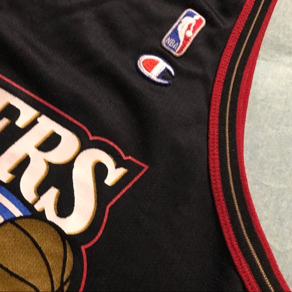 Philadelphia Sixers Tim Thomas vintage Champion #1 - Picture 5 of 12